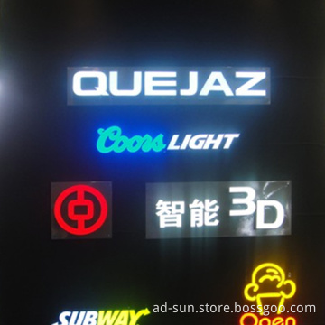 High Brightness Stainless Steel Actylic LED Letters
